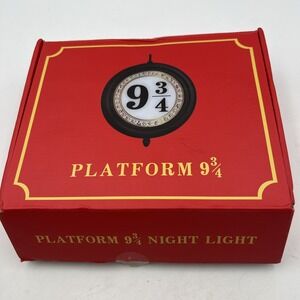 9 3/4 Multicolor Night‎ Light, Harry Potter